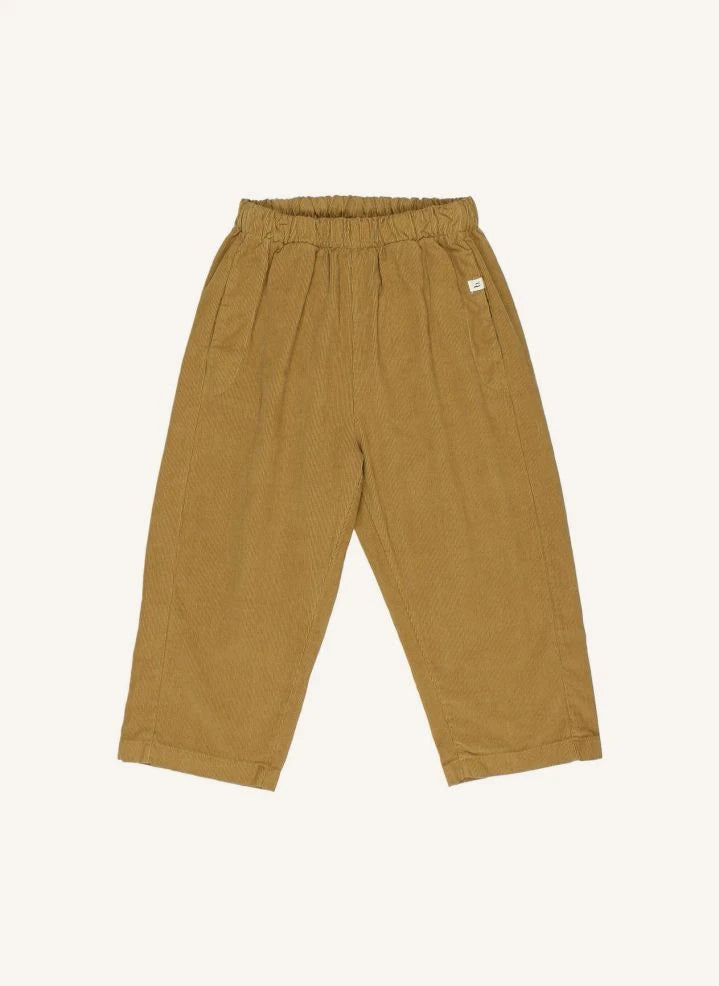 Búho - Weiche Cord-Organik-Baumwollhose | Senf