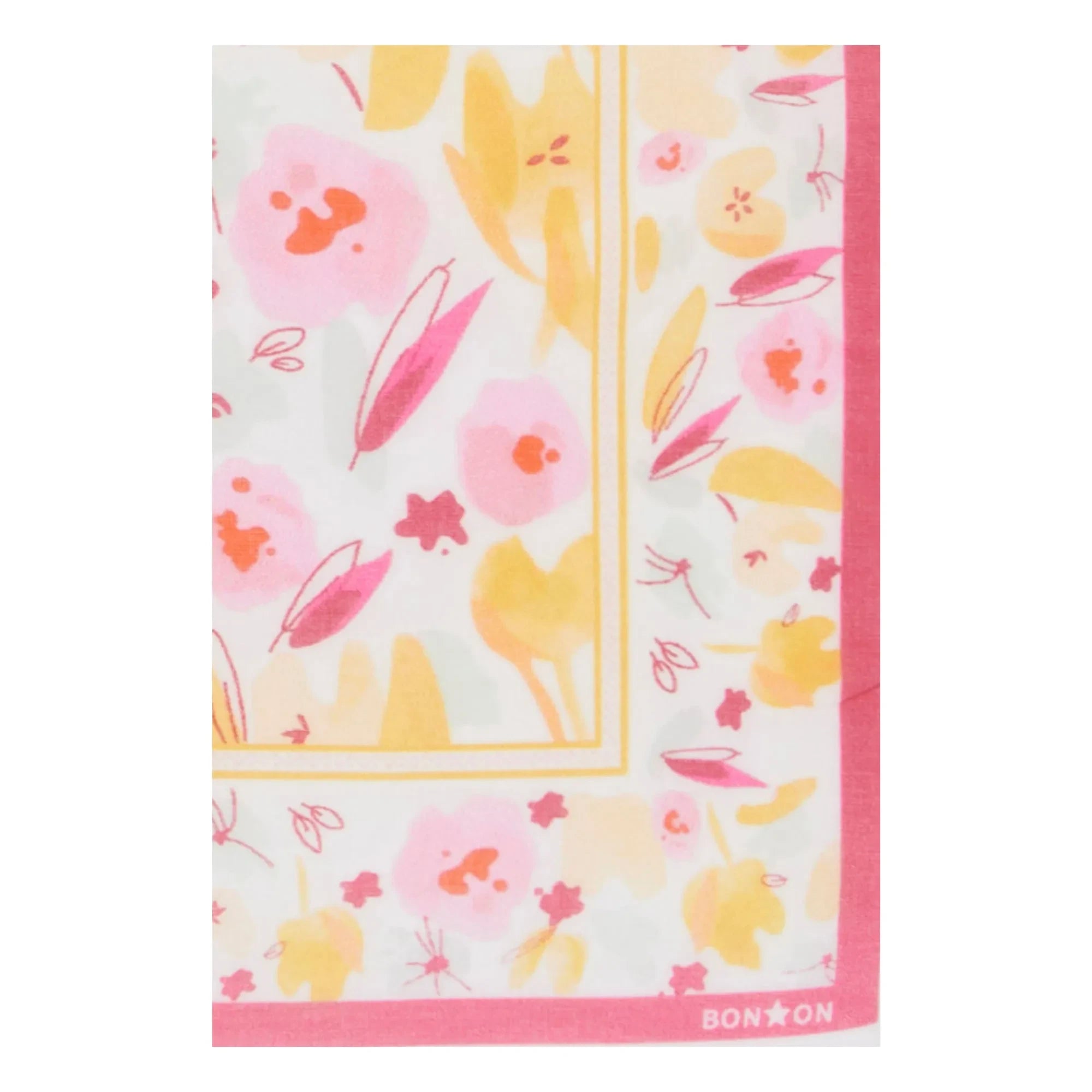 Bonton - Fouljo Fleuri Schal | Pflaume