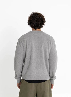 Smallable Man - Mozart Merino Wolle Pullover | Meliert Grau