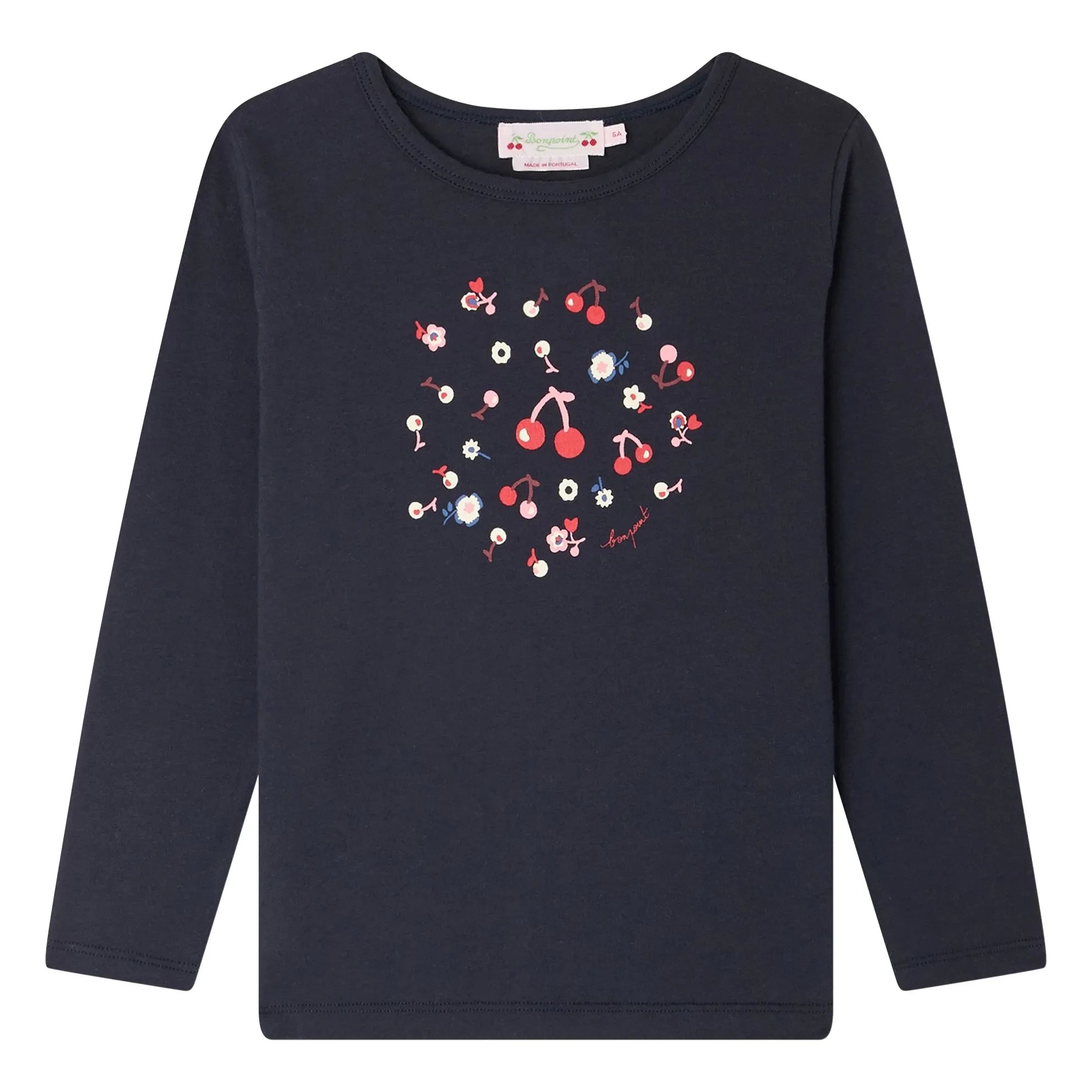 Bonpoint - Tidjiane Bio-Baumwoll-T-Shirt | Marineblau