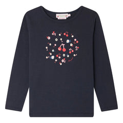 Bonpoint - Tidjiane Bio-Baumwoll-T-Shirt | Marineblau