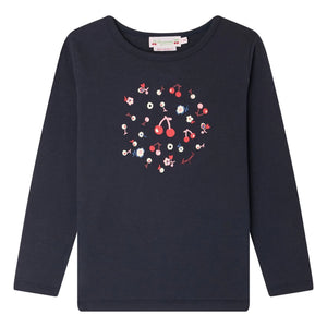 Bonpoint - Tidjiane Bio-Baumwoll-T-Shirt | Marineblau