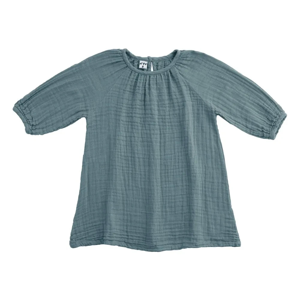Nummer 74 - Nina Kleid | Graublau