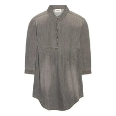 Finger in the nose - Darlin Denim Kleid | Denim grau