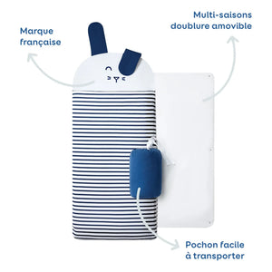 Les Petites Billes - Çok sezonlu uyku tulumu Rabbit | Lacivert