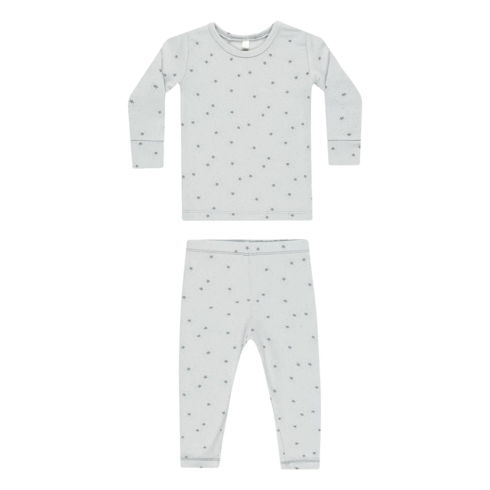 Quincy Mae - Bambus Pyjama | Graublau