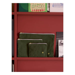 Das i-Tüpfelchen - Iona Clutch Tasche | Waldgrün