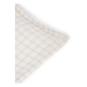 garbo&friends – Kissenbezug Gingham Sky | Hellblau