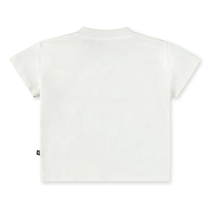 Molo - Enzo Smile Bio-Baumwolle T-Shirt | Weiß