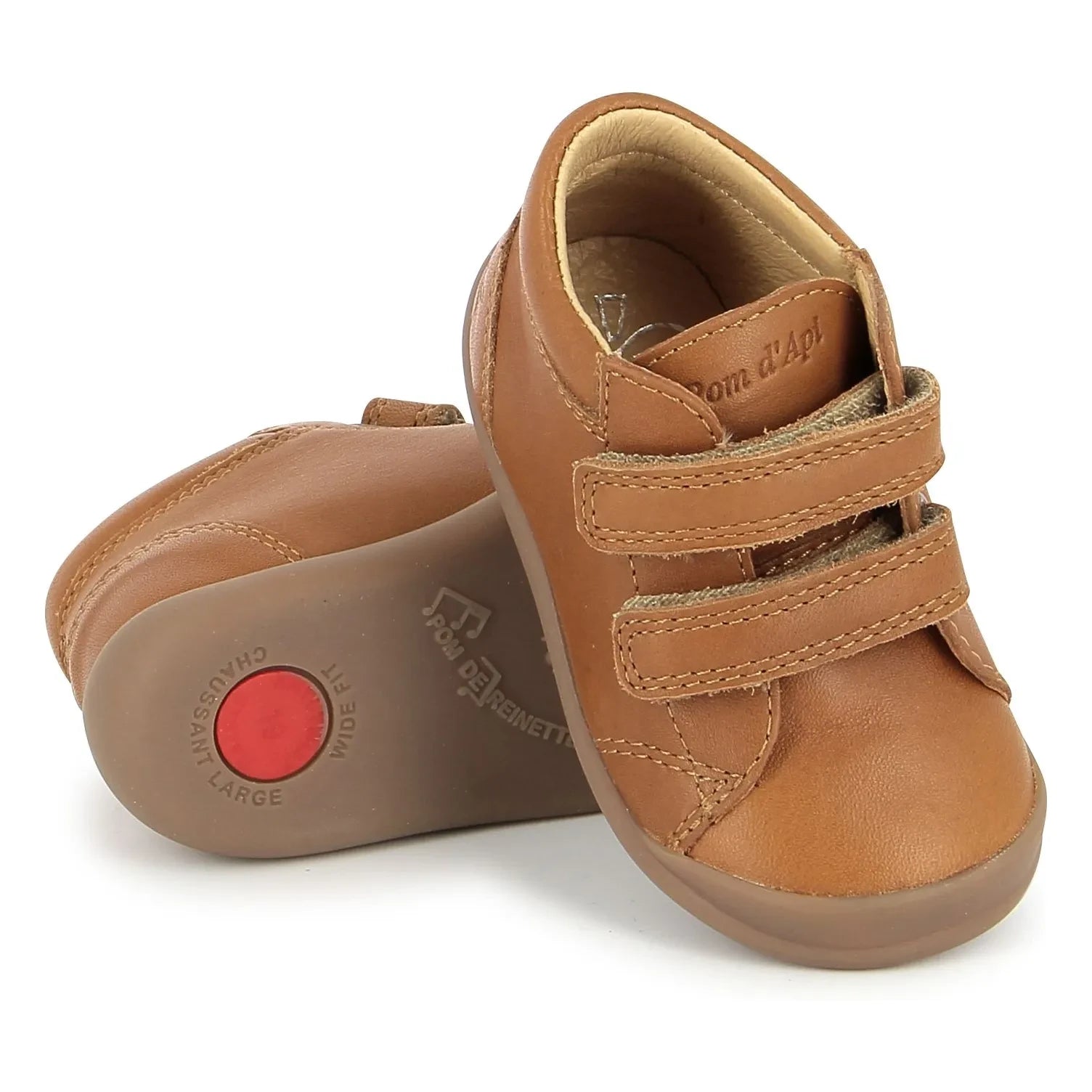 Pom d'Api - Flex Up Easy Kratzfeste Sneakers | Karamell