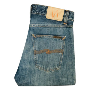 Nudie Jeans – Jeans Gritty Jackson Thriller | Verwaschenes Blau