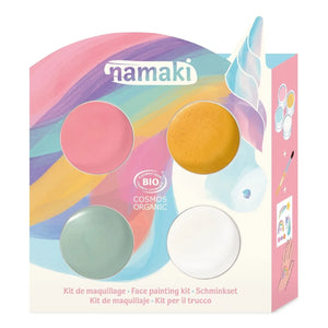 Namaki – 4-Farben-Einhorn-Make-up-Palette | Rosa
