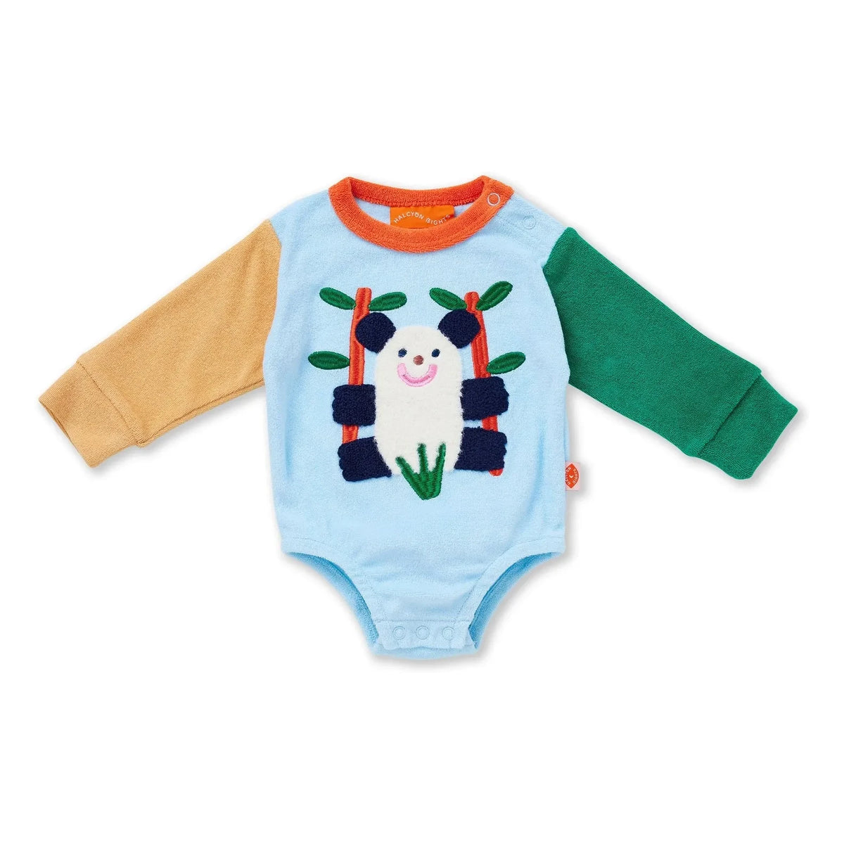 Halcyon Nights - Zoo Frottee-Overall | Hellblau