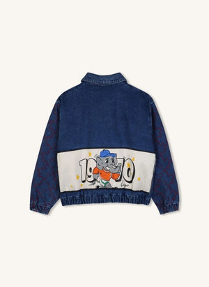 Kenzo - 1970 Denim Jacke mit Reißverschluss | Blau