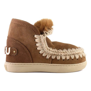 Mou - Eskimo Wildleder Boot Sneaker | Cognac