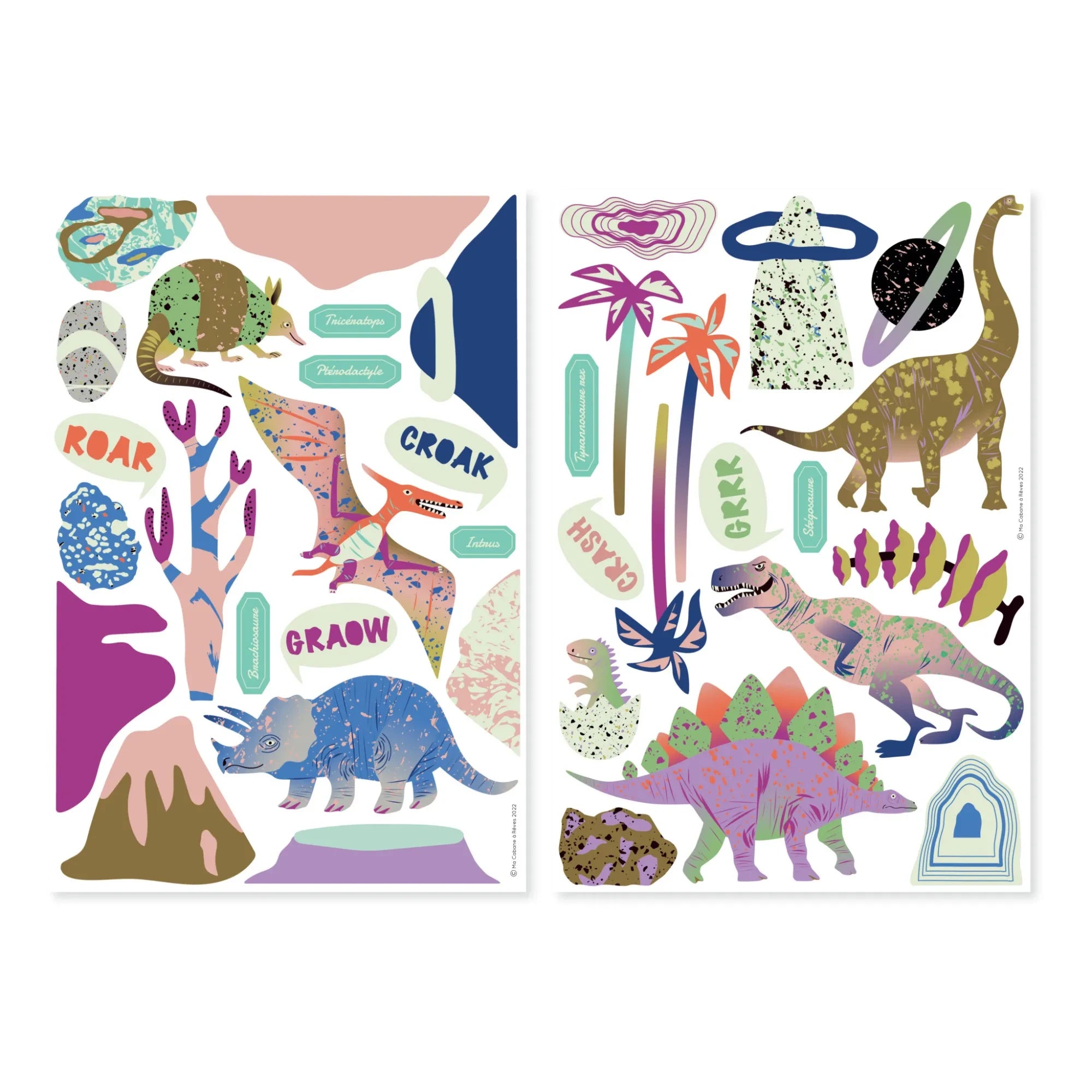 Ma Cabane à rêves - Dinosaurier-Magnete
