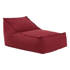 Nobodinoz - Lucky Langer Pouf | Rot