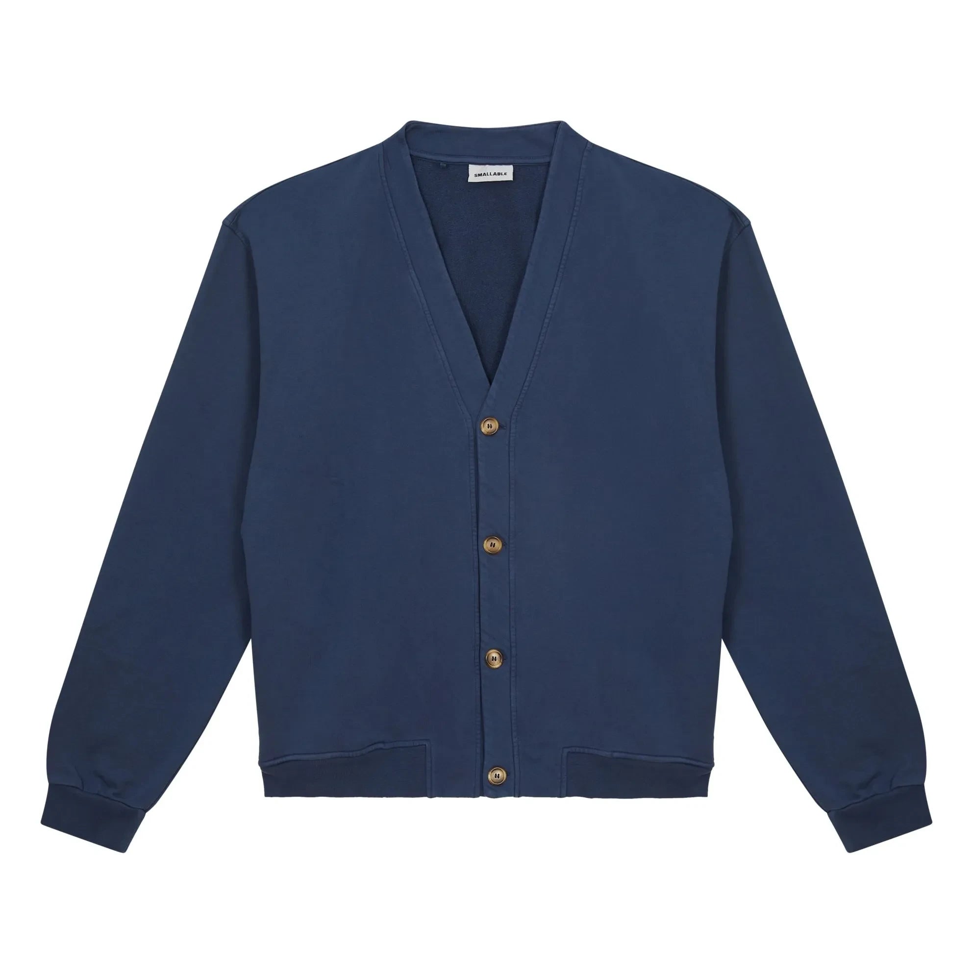 Smallable Man - Cam Strickjacke aus Bio-Baumwolle | Nachtblau