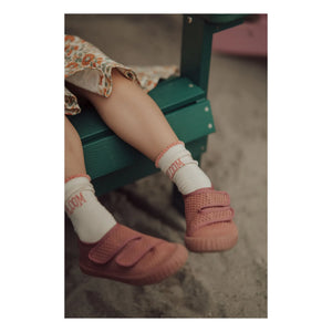 Grech & Co - Scratch Play Sneaker aus recycelten Fasern | Rosa