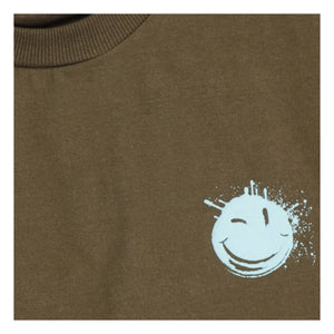 Tumble N'Dry - Recyceltes Baumwoll-Surface T-Shirt | Khaki-Braun