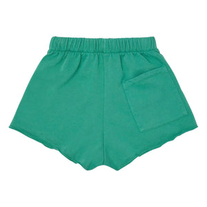 Main Story – Cut Jogger Shorts Bio-Baumwolle | Grün