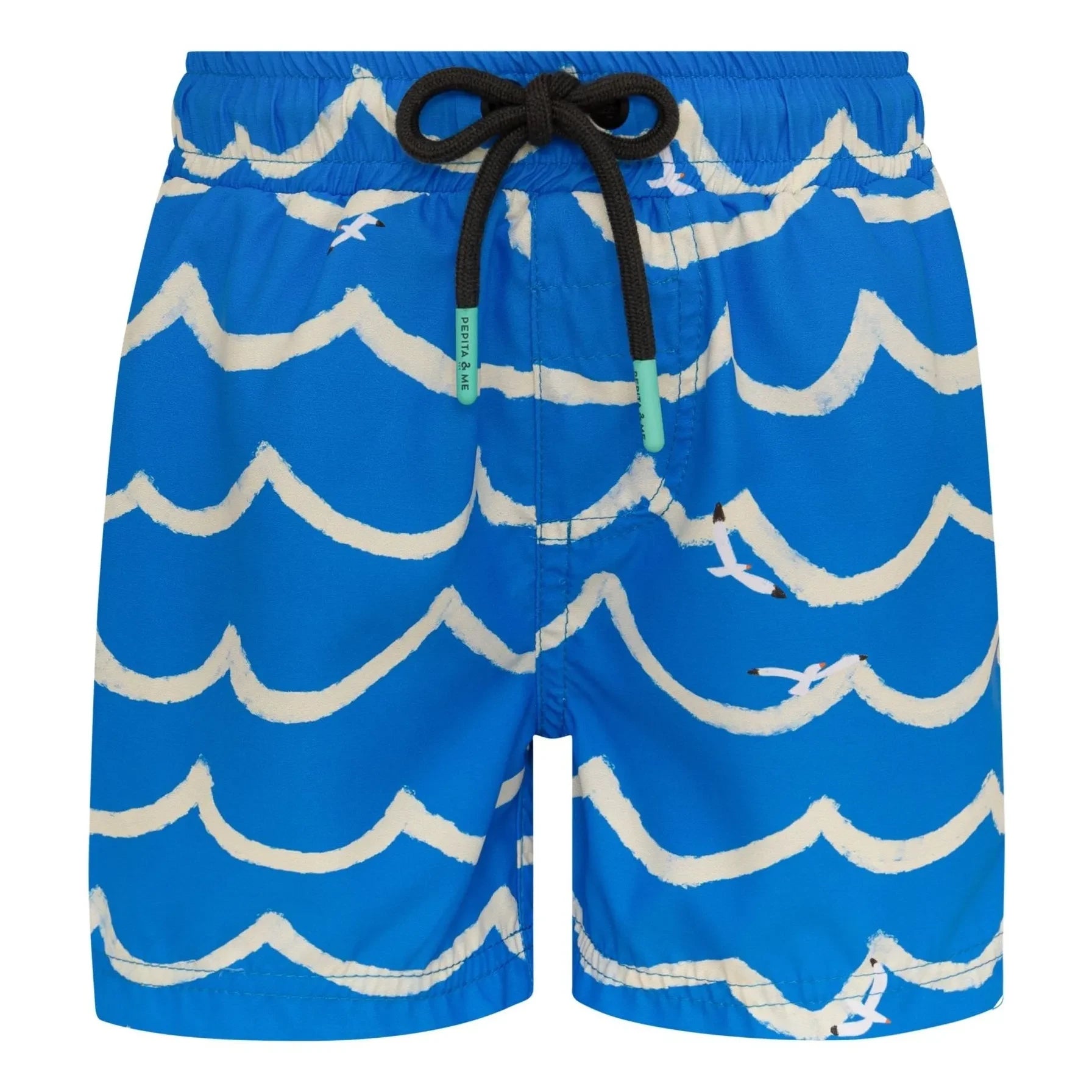 Pepita & Me - Wave Badeshorts | Blau