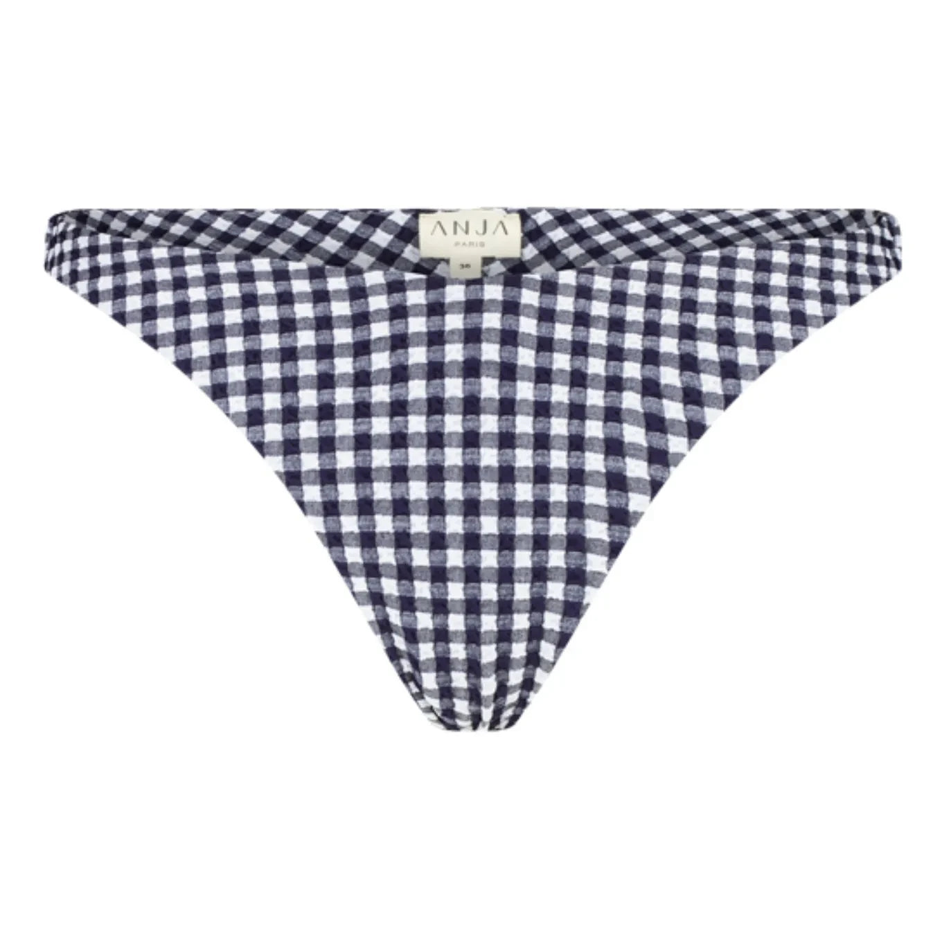 Anja Paris - Bikinihose Le Canon Vichy | Marineblau