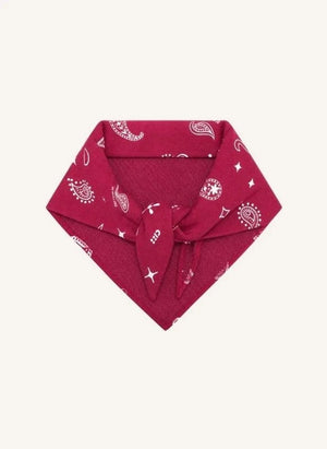 Cos I Said So - Paisley-Schal aus Bio-Baumwolle | Rot