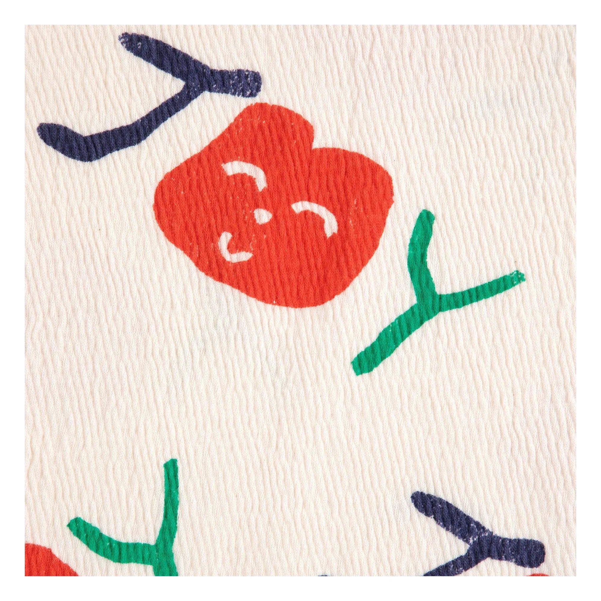 Bobo Choses - Crop Joy Bio-Baumwoll-T-Shirt | Ecru