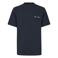 Samsoe Samsoe - Norsbro 6024 T-Shirt aus Bio-Baumwolle | Dunkelblau