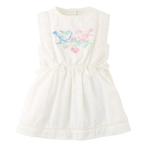 Gingersnaps - Charlee Besticktes Kleid | Weiß