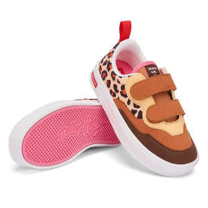 Hello Hossy - Leopard Scratch Sneaker | Creme