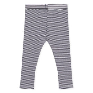 Petit Bateau - Çizgili Organik Pamuk Tayt | Lacivert