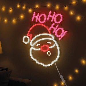 Legami - Neon-Effekt LED Lampe - Weihnachtsmann - Es ist ein Zeichen