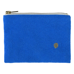 Das Tüpfelchen auf dem i - Iona Clutch-Tasche | Elektrisches Blau