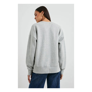 Rails - Sweatshirt The Varsity | Heather Grau