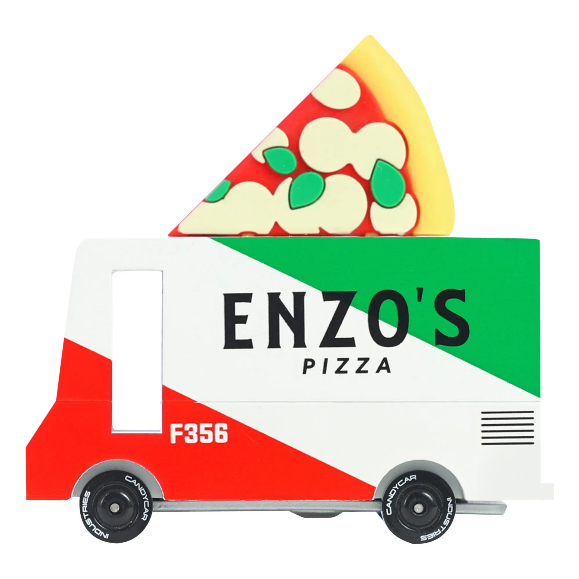 Candylab - Ahşap Pizza Minibüsü