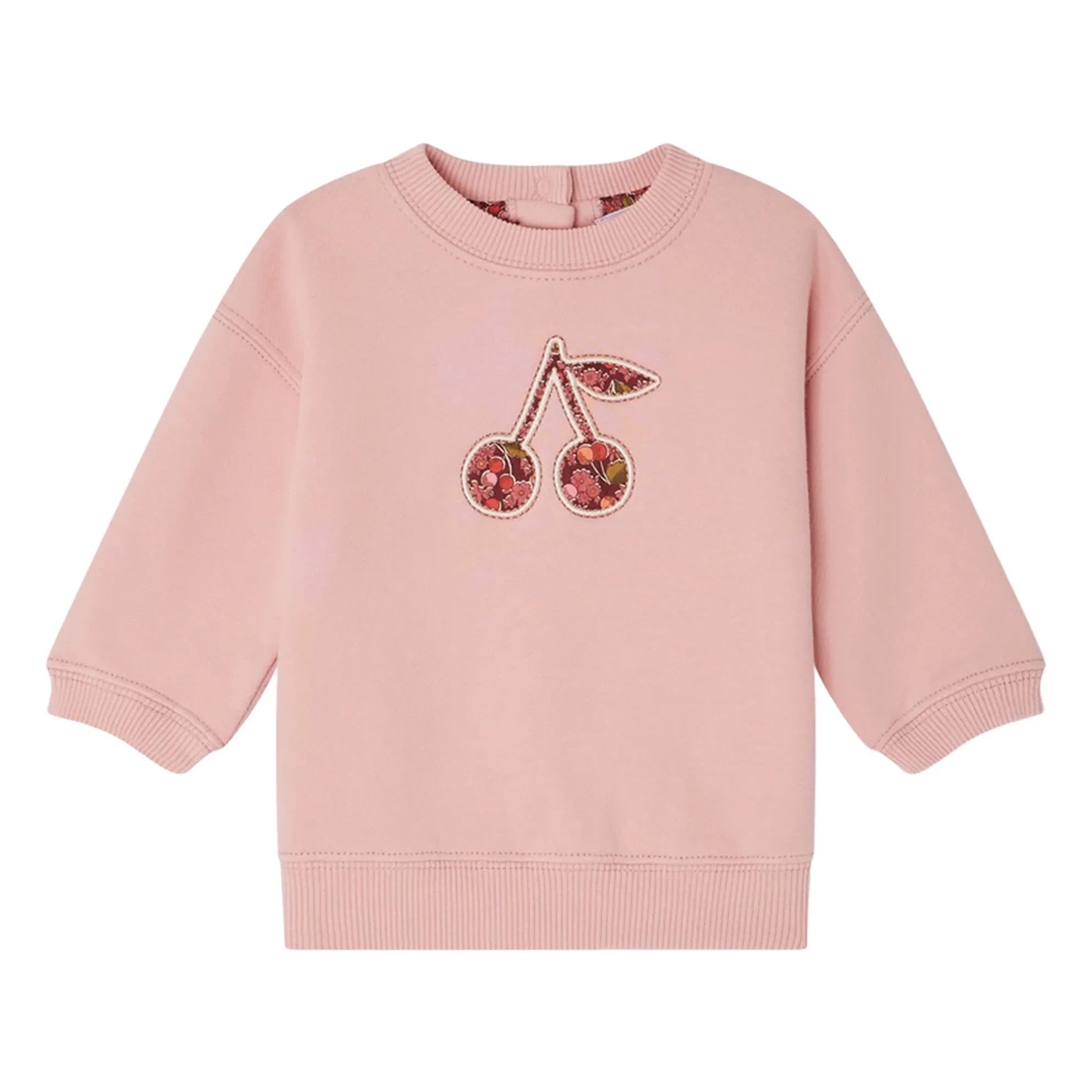 Bonpoint - Dahlia Bio-Baumwoll-Fleece-Sweatshirt | Zuckerrosa