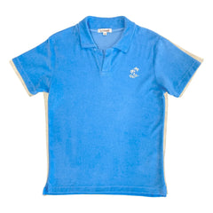 Sunchild - Jimenez Frottee-Polo | Azurblau