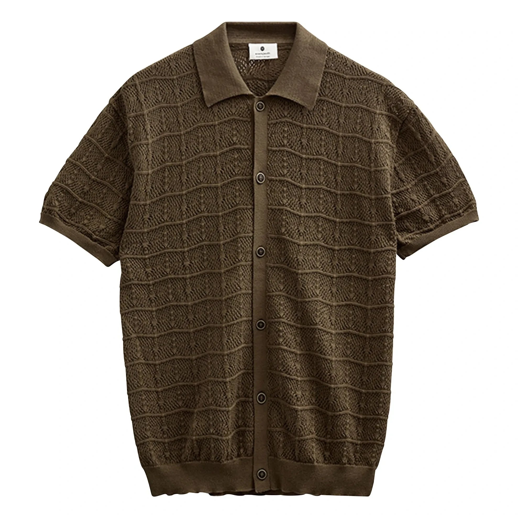 Anerkjendt - Polo Aksamuel Strickjacke | Khaki