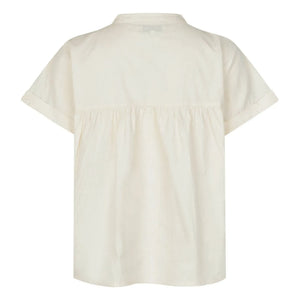 Lollys Laundry - Mya Baumwollbluse | Creme