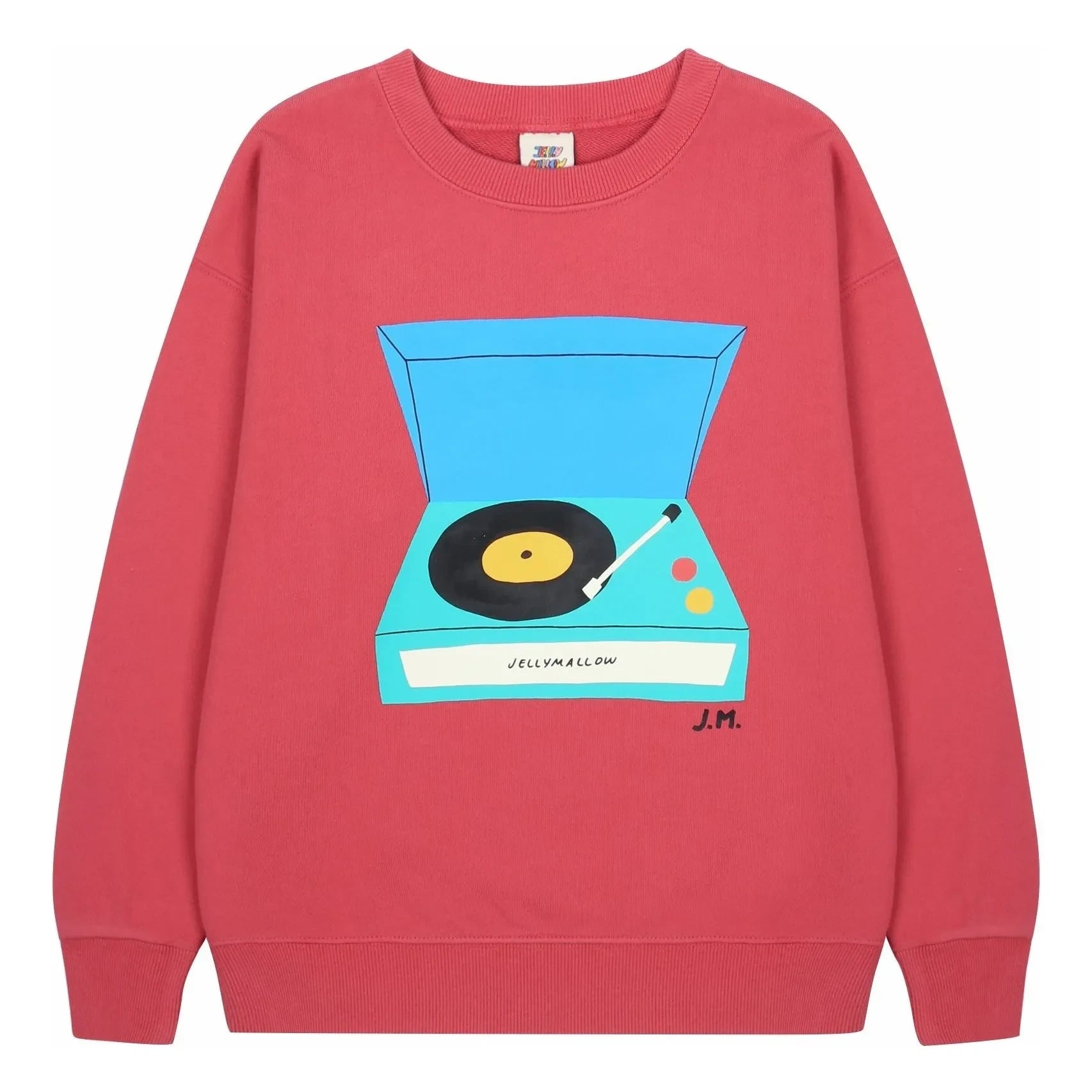 Jelly Mallow - Turntable Sweatshirt | Rosa