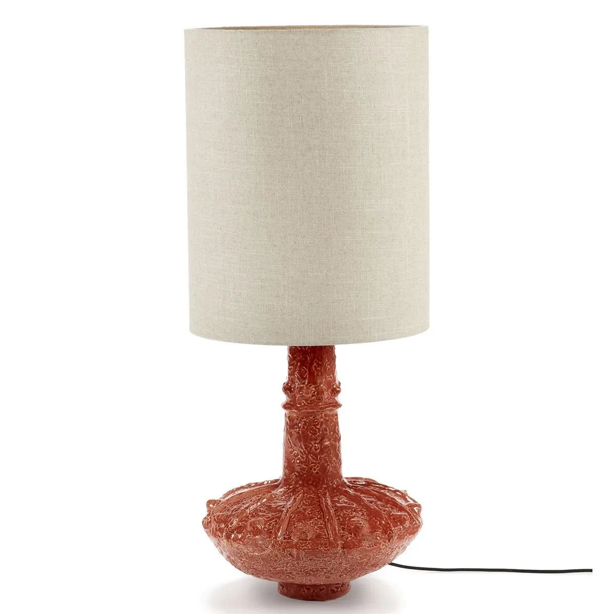 Serax - Georgia-Tischlampe mit Schirm | Rostfarben