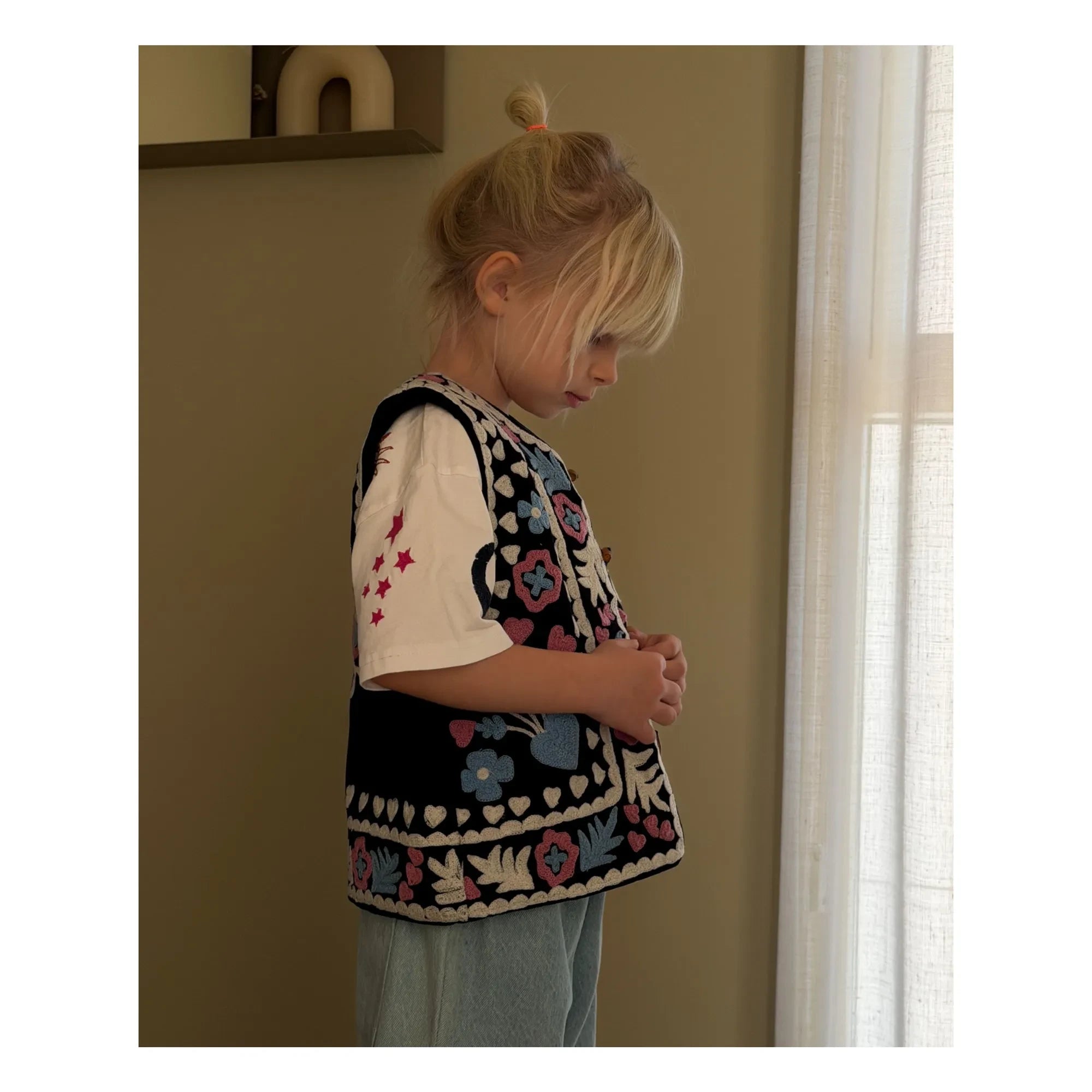 SISSEL EDELBO - Timothy Ärmellose Westen - Kinderkollektion | Marineblau