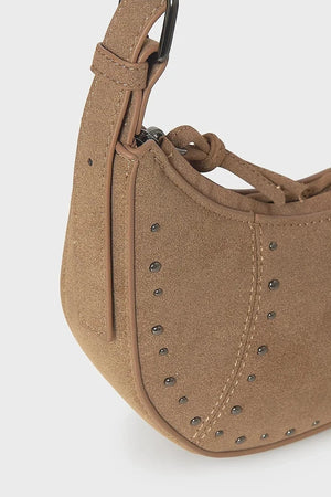 Mayoral Wildleder-Croissant-Tasche für Kinder