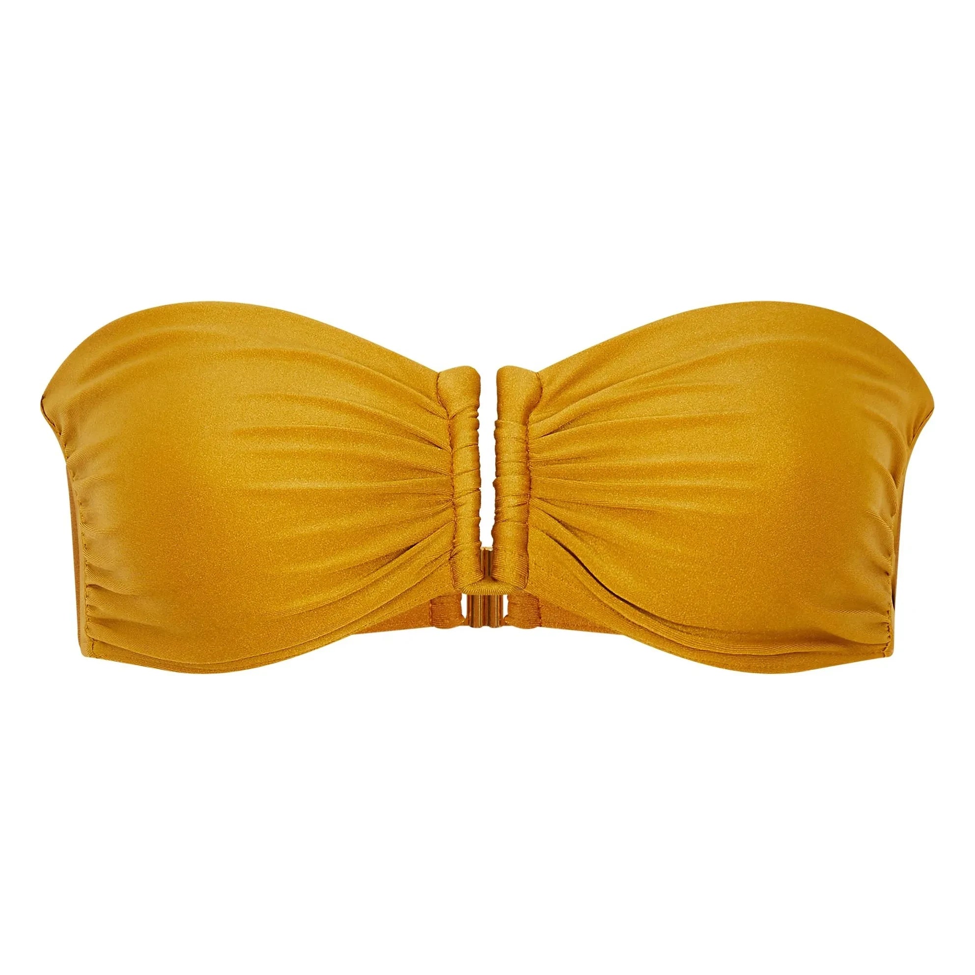 Alma Deia - Blake Bandeau Oberteil | Gold
