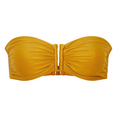 Alma Deia - Blake Bandeau Oberteil | Gold