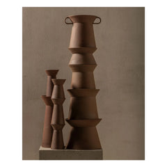 Serax - Marie-Ann Steinschale Vase, Marie Michielssen | Ziegelrot