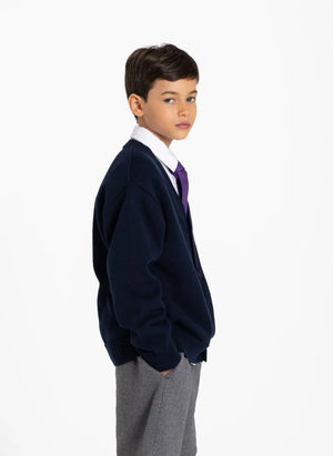 Smallable Kid - Harcourt Organische Baumwolljacke | Marineblau