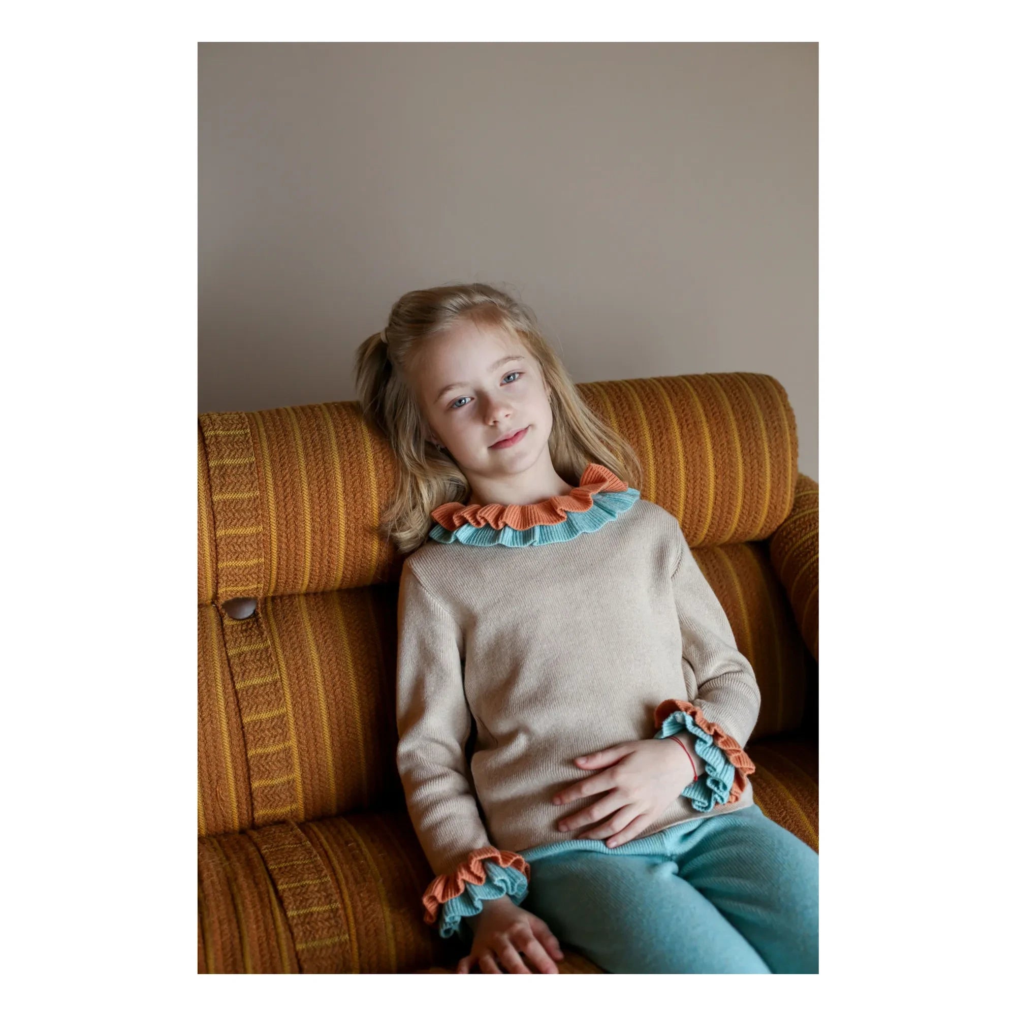 Kalinka - Dora Merinowolle-Pullover | Beige